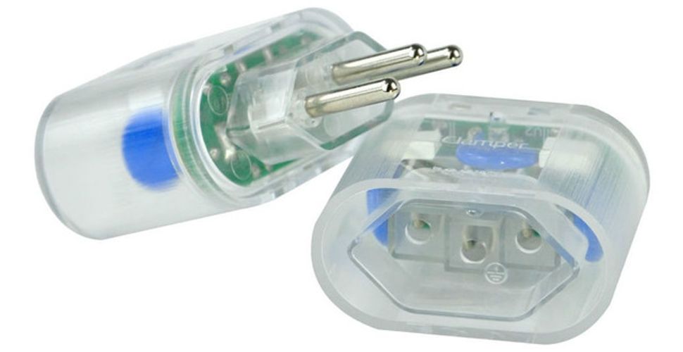 Protetor Dps Iclamper Pocket 3 Pinos 110v/220v - 10 Amperes Transparente Protege Contra Raios E Surtos Elétrico